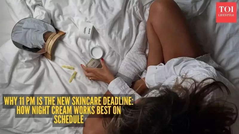 Chrono-Skincare: Why Applying Night Products Before 11 PM Is Crucial for Skin Repair