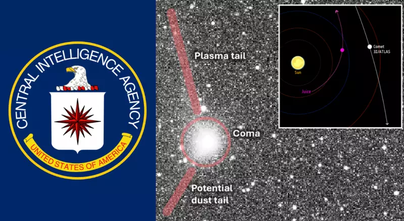 CIA's Mysterious Response to Interstellar Object 3I/ATLAS Sparks Alien Probe Speculation