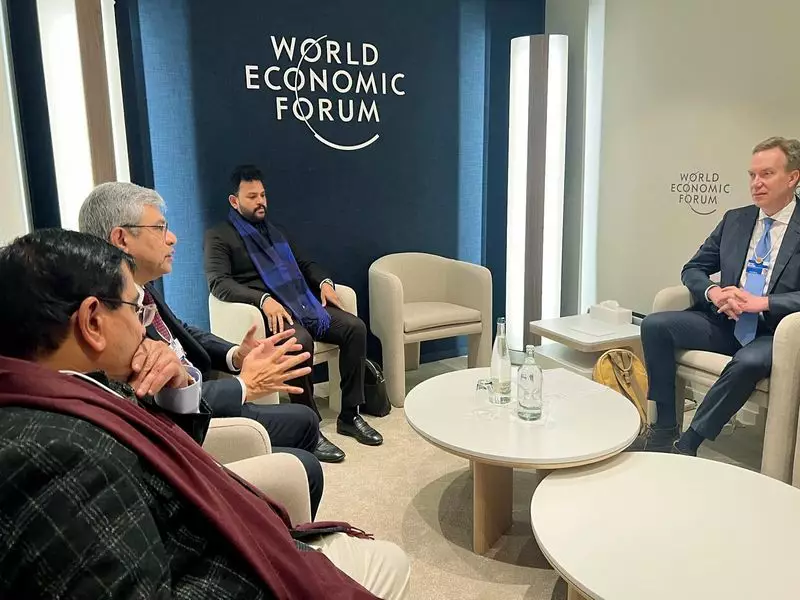 Civil Aviation Minister Ram Mohan Naidu Engages Global Leaders at WEF 2026 in Davos