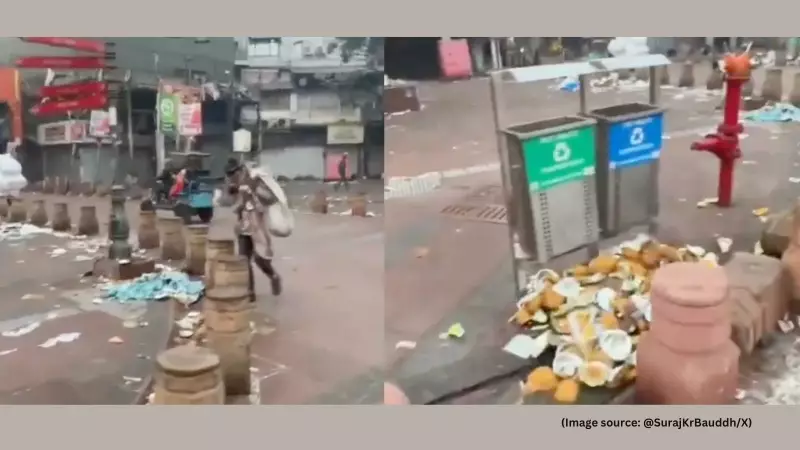 Clean Dustbins, Filthy Streets: Viral Video Exposes Delhi's Civic Sense Crisis