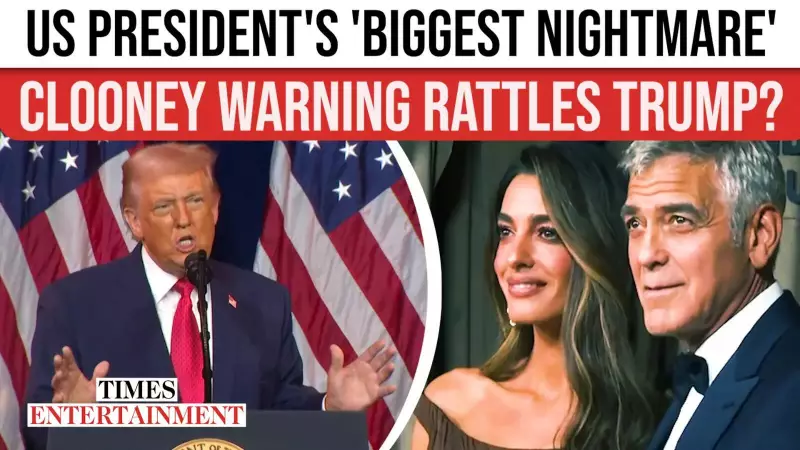 Clooney's 'November' Warning Rattles Trump, Sparks Impeachment Fears