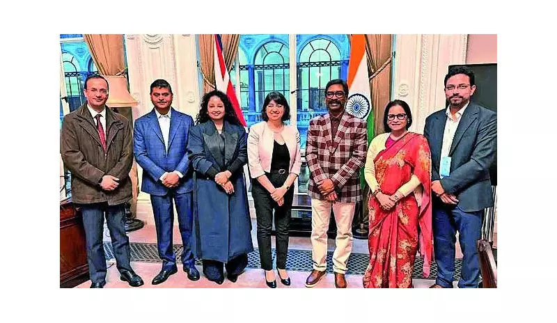 CM Hemant Soren Engages UK on Jharkhand's Development & Heritage Conservation