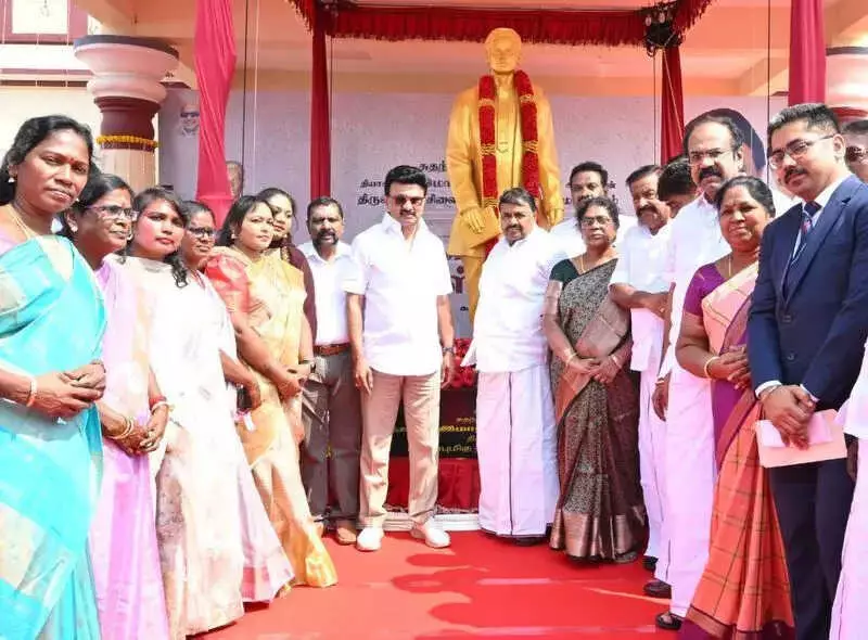 CM Stalin Inaugurates Freedom Fighter Immanuel Sekaran's Memorial in Paramakudi