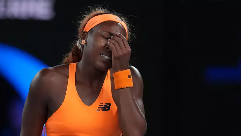 Coco Gauff's Racquet-Smashing Outburst After Australian Open Quarterfinal Defeat to Elina Svitolina