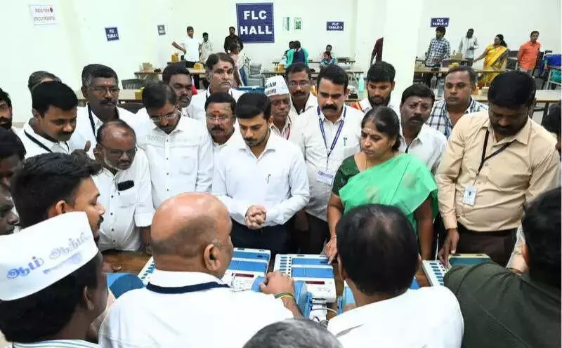 Coimbatore Conducts 2-Day Mock Polls: 156 Units Tested on Day 1
