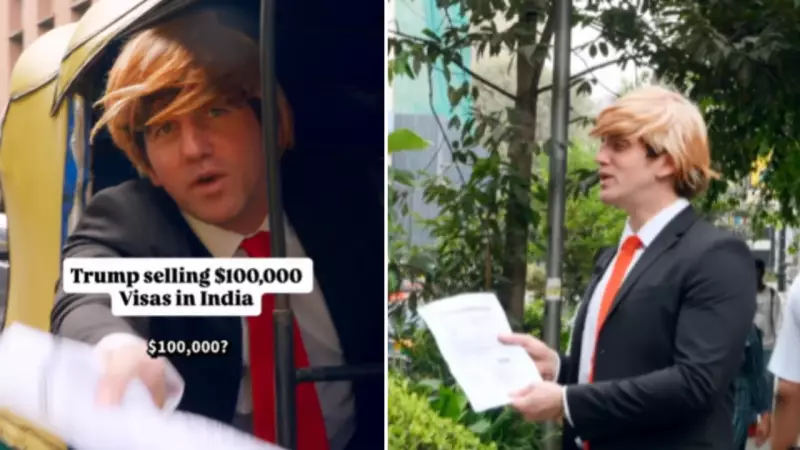 Comedian's Viral Trump Impersonation Mocks H-1B Visa Policy with BOGO Offer