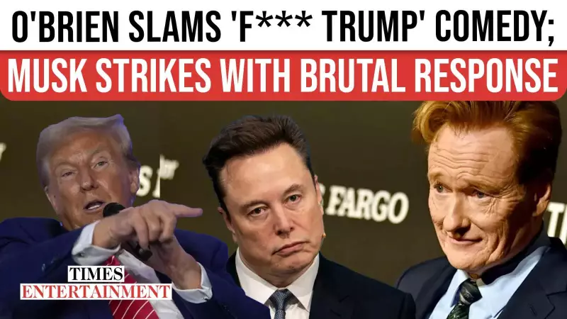 Conan O'Brien & Elon Musk Slam 'Angry Comedians': Trump Jokes Killing Satire?