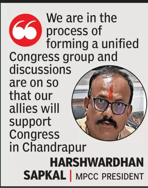 Congress Claims Unity in Chandrapur Amid BJP Poaching Allegations