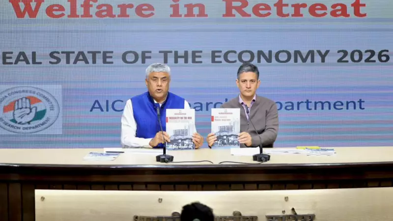 Congress Slams Modi Govt Over Economic Data, Releases 'Real State of Economy 2026' Report