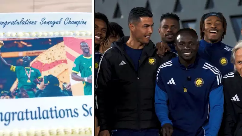 Cristiano Ronaldo & Al-Nassr Squad Celebrate Sadio Mane's AFCON Triumph with Hero's Welcome