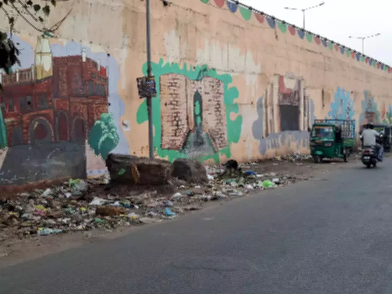 Cuttack's Sikharpur-Jobra Road Transforms into Garbage Dumping Ground