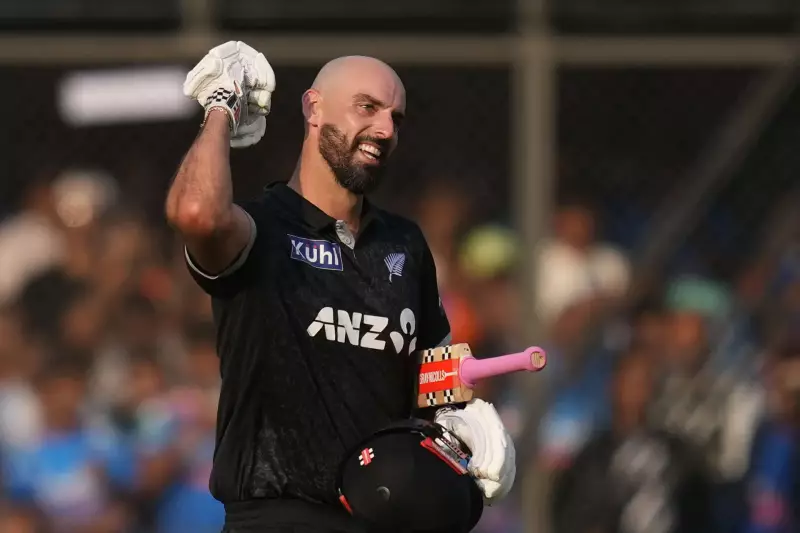 Daryl Mitchell's Century Haunts India Again as NZ Posts 338 in Decisive ODI
