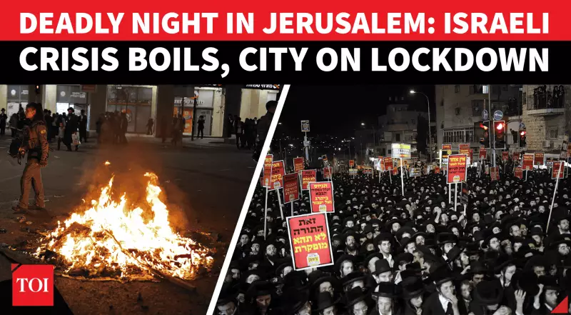 Deadly Riots in Jerusalem: 14-Year-Old Killed in Haredi Protests Against Military Draft