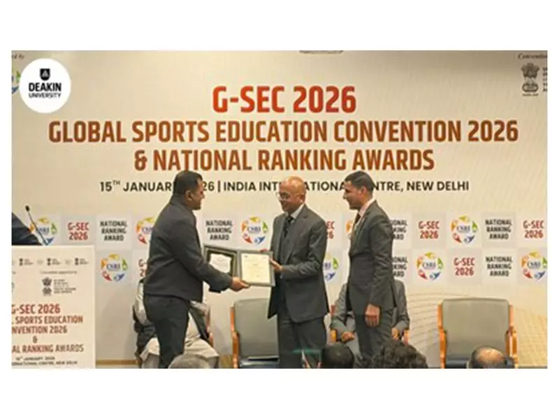 Deakin University Tops India's Foreign University Rankings for Sports Education