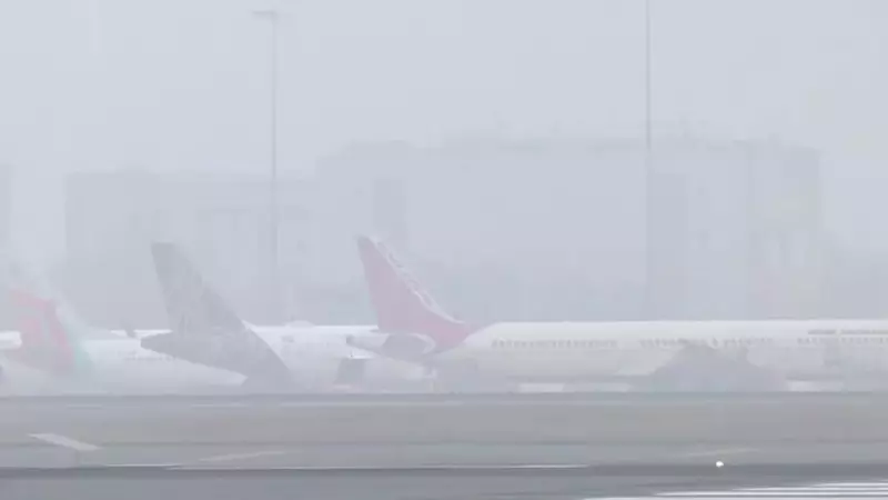 Delhi Airport Warns of Flight Disruptions Due to Dense Fog on Sunday