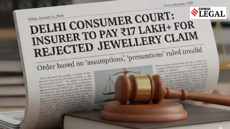 Delhi Consumer Body Orders Rs 17.75 Lakh Payout for Lost Jewellery, Rejects Insurer's Assumptions