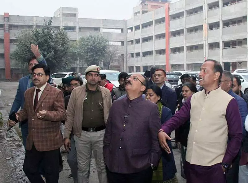 Delhi Education Minister Inspects Dilapidated School, Calls It Monument of Graft