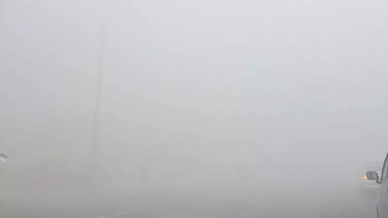 Delhi Engulfed in Dense Smog, Airport Issues Advisory Amid Poor Visibility