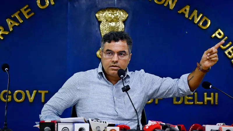 Delhi Minister Vows to End Kirari Waterlogging in One Year, Accuses AAP of Neglect