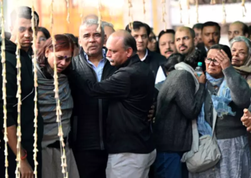 Delhi Mourns: Tears and Silence Mark Final Journey of Pilot, Co-Pilot from Ajit Pawar's Aircraft