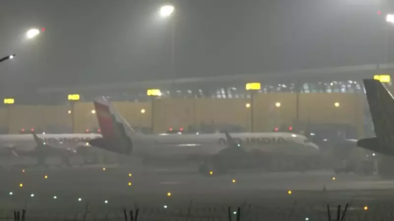 Delhi-NCR Chokes Under Severe Smog, Flights Delayed as AQI Hits 455