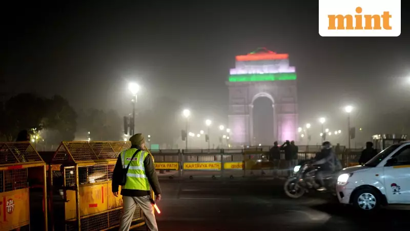 Delhi-NCR Welcomes 2026 with Hazardous Air (AQI 382) and Dense Fog; Flights Disrupted