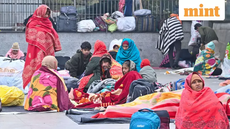 Delhi Shivers at 5.8°C, IMD Issues Yellow Alert for Fog & Rain