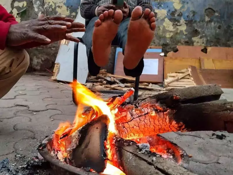 Delhi Shivers Under Cold Day & Dense Fog, AQI Turns 'Very Poor'