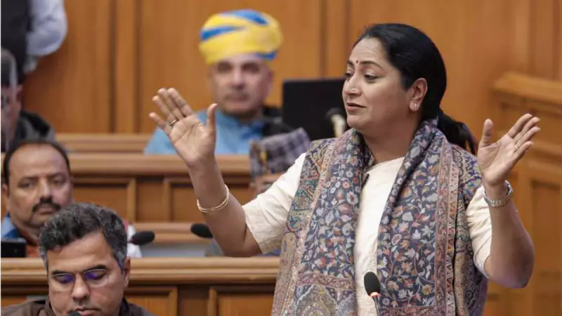 Delhi Speaker Rekha Gupta Breaks Down, Accuses AAP of Mockery in Assembly