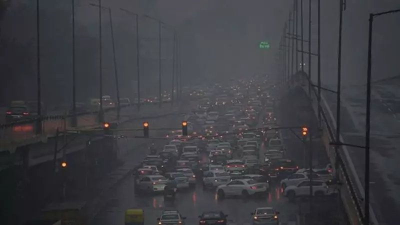 Delhi's Air Quality Improves to 278 After Rain and Strong Winds Lash Capital