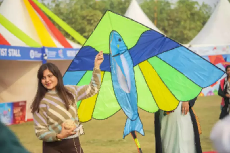 Delhi's International Kite Festival Draws Record 27,000 Visitors in 2026 Edition