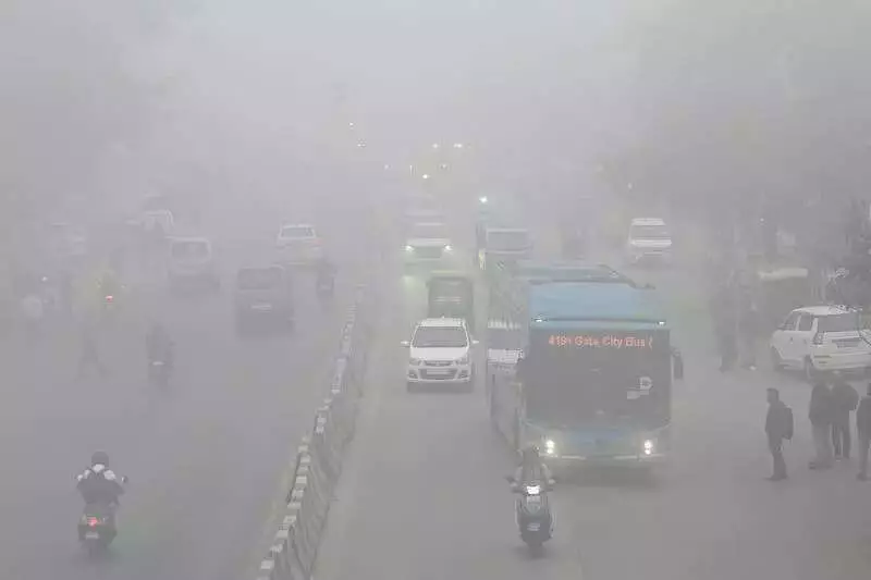 Delhi's New Year Dawns Cool with Toxic Haze, Flight Chaos Eases