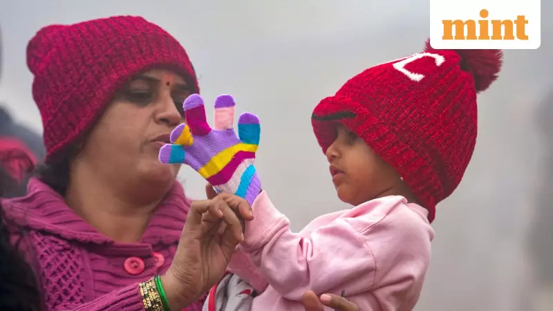 Delhi's Temperature Plummets to 3.2°C, Cold Wave to Continue Till Weekend