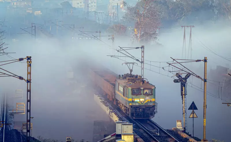 Dense Fog Disrupts Delhi-Patna Rail Route, Trains Delayed Up to 12 Hours