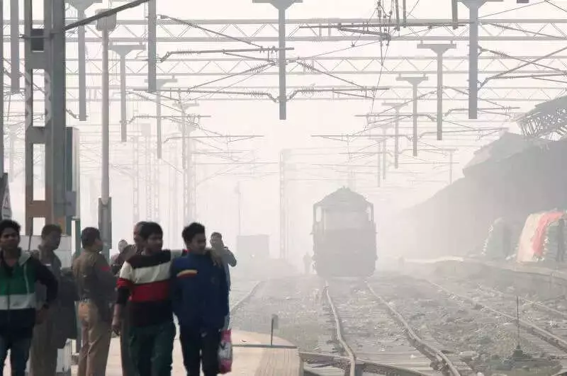 Dense Fog Disrupts Rail Services in North India, Delays Multiple Trains in Chandigarh