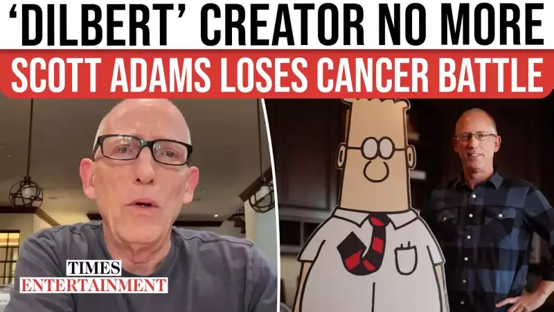 Dilbert Creator Scott Adams Dies at 68, Final Podcast Episode Gains New Significance
