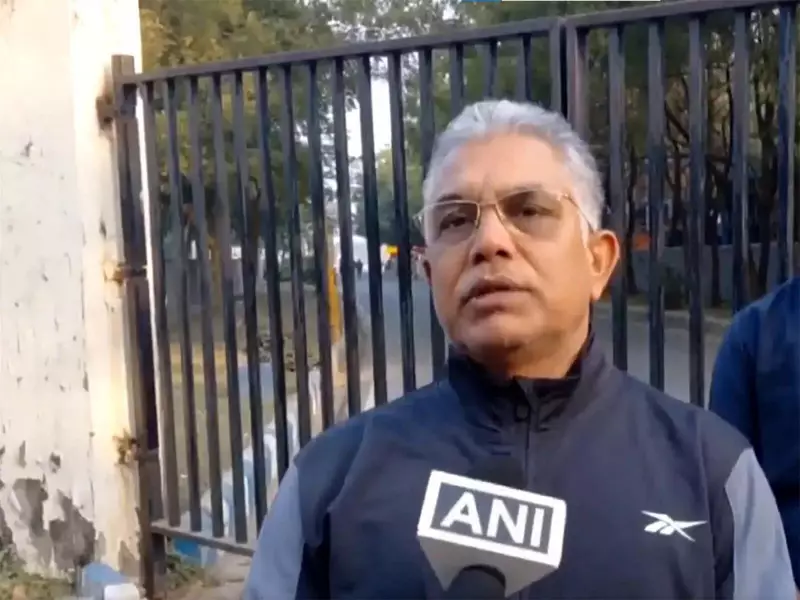 Dilip Ghosh Returns to BJP Fold in Kolkata, Key Allies Absent Before 2026