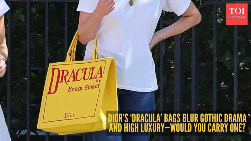 Dior's Bold 'Dracula' Bag Sparks Fashion Debate Over Brand Aesthetics