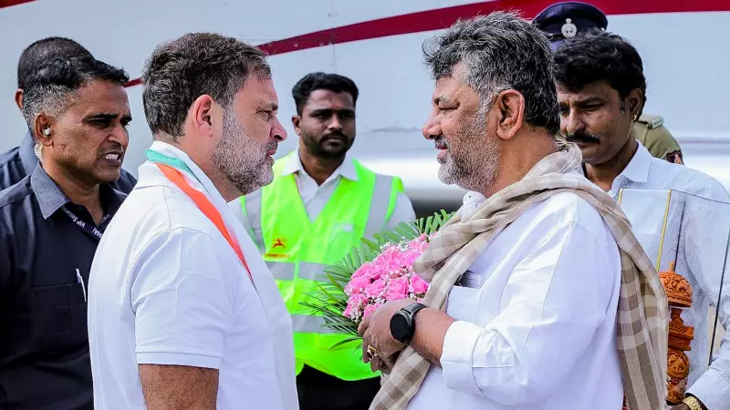 DK Shivakumar's Cryptic Post After Rahul Gandhi Meeting Fuels Karnataka Leadership Change Speculation