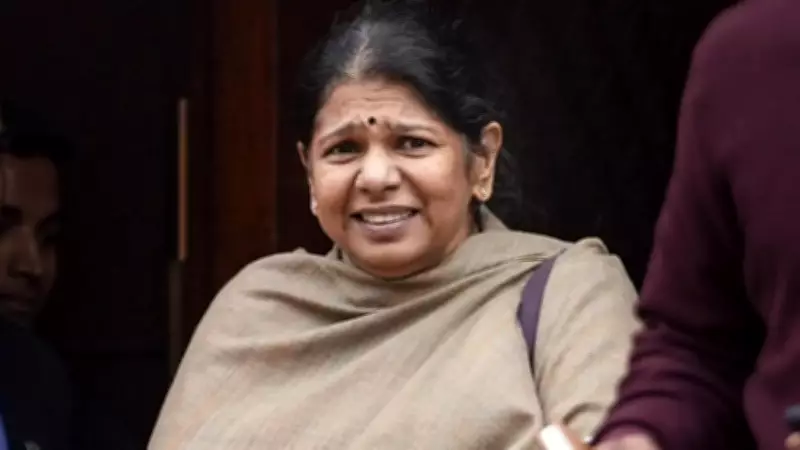 DMK's Kanimozhi Slams Hindi 'Imposition' at Chennai Railway Station