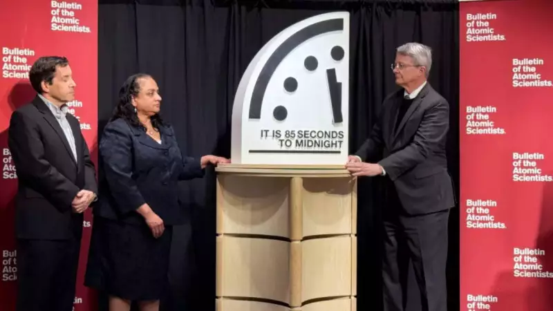 Doomsday Clock Moves to 85 Seconds to Midnight, Closest Ever to Global Catastrophe