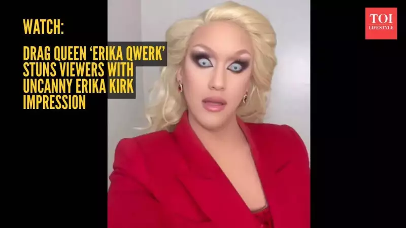 Drag Queen Erika Qwerk's Viral Impressions of Charlie Kirk's Widow Divide Internet