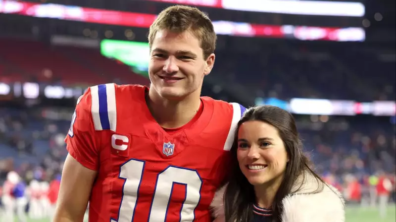 Drake Maye's Heartwarming Moment with Wife After AFC Championship Win Sparks Fan Frenzy