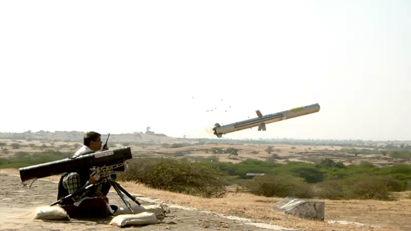 DRDO Successfully Tests Portable Anti-Tank Missile with Top-Attack Capability