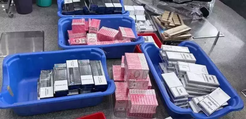 DRI Seizes Rs 25 Lakh Worth of Imported Cigarettes at Bhubaneswar Airport
