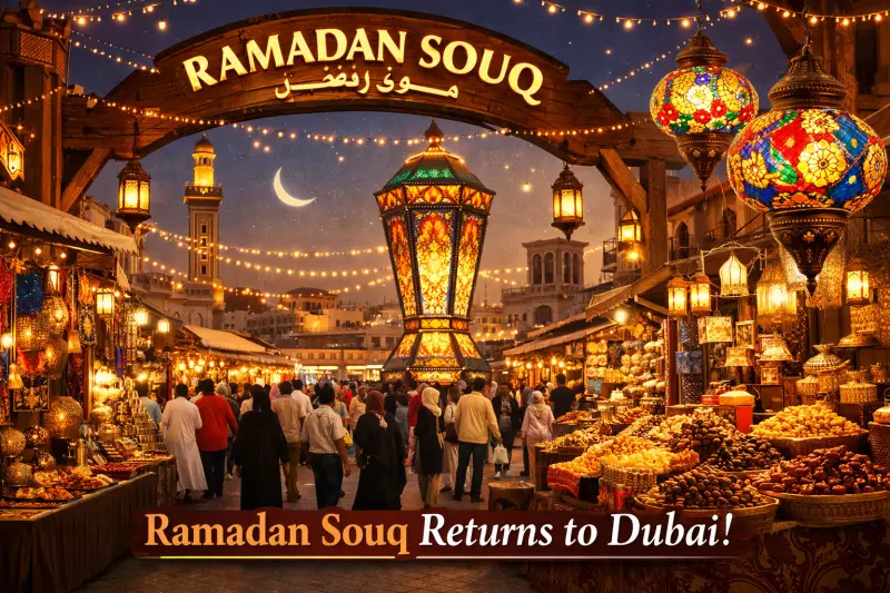 Dubai's Ramadan Souq Returns to Deira's Grand Souq in 2026 for 25-Day Cultural Festival
