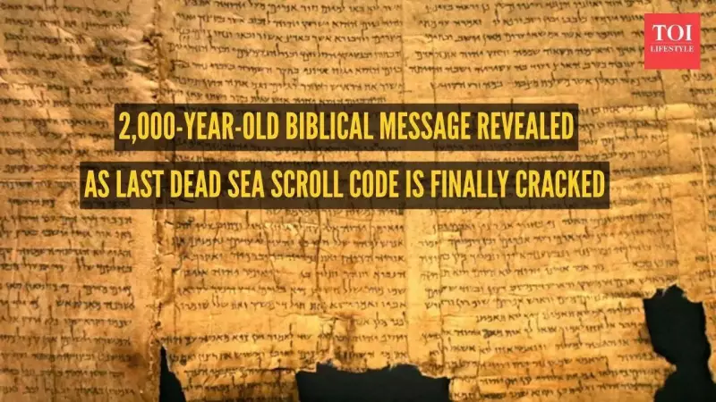 Dutch Scientist Cracks Code of Last Dead Sea Scrolls After 70+ Years