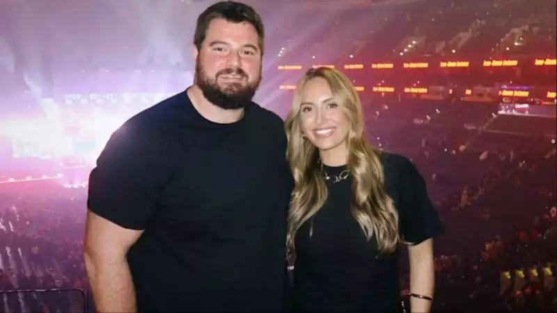 Eagles' Landon Dickerson & Wife Embrace Offseason After 2025 Playoff Loss to 49ers