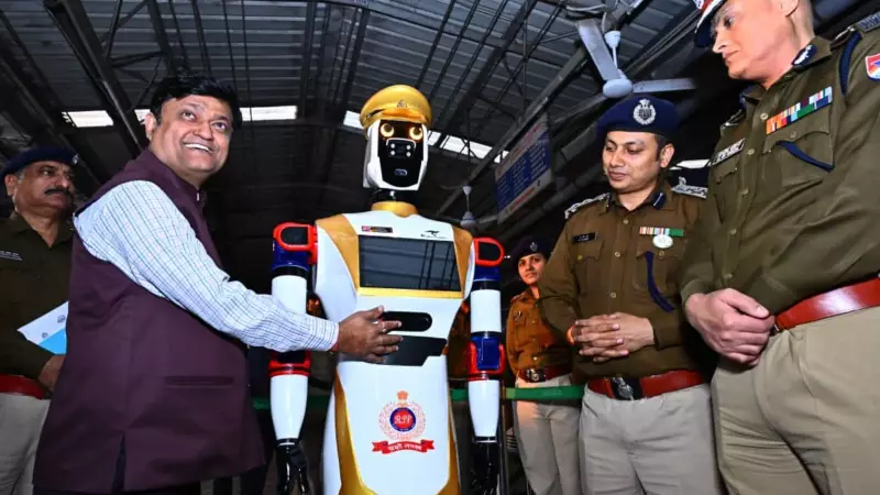 East Coast Railway Deploys Humanoid Robot 'ASC Arjun' at Visakhapatnam Station