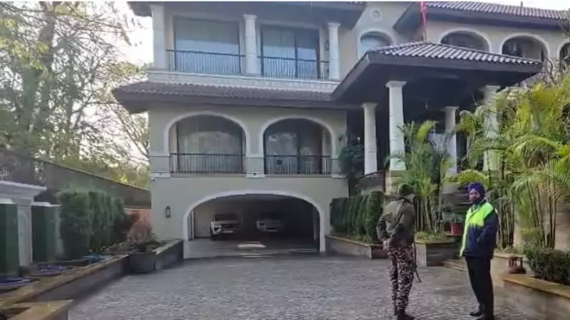 ED Raids Former Punjab Minister Sunder Sham Arora's Hoshiarpur Residence